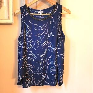 Juicy Couture tank rhinestone neckline